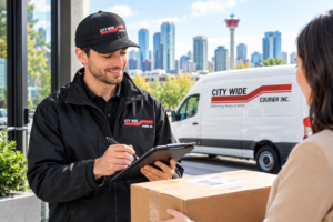 courier delivery service Calgary