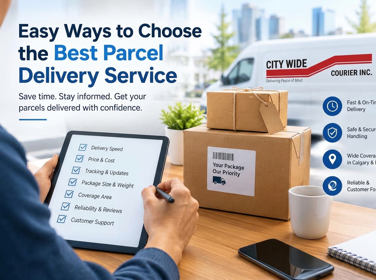 Easy Ways to Choose the Best Parcel Delivery Service