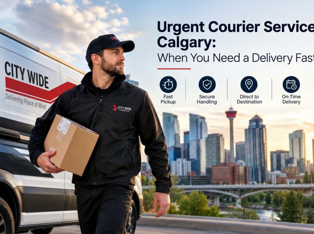 Urgent courier service Calgary