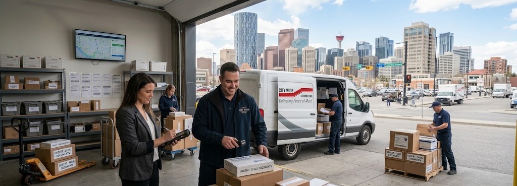 loaded client parcels