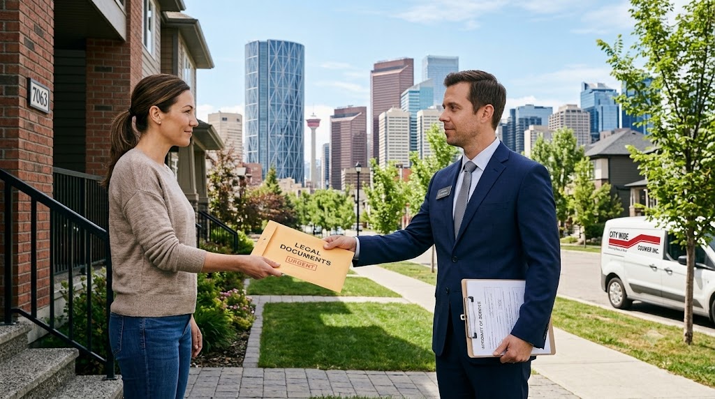 process server calgary