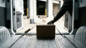 How a dedicated van courier works