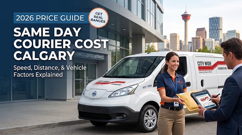 Same Day Courier Cost Calgary